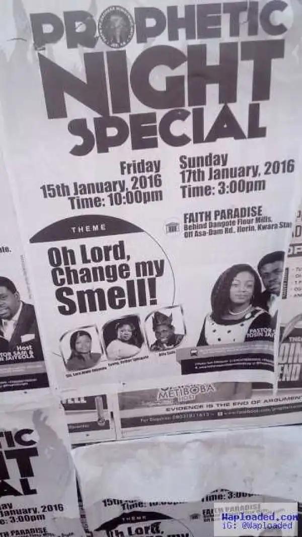 Nigerian Guy Replies Church that Asked God to Change their Smell